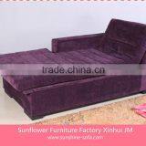 Purple Fabric Lady Sofa With Storage thumbnail-1