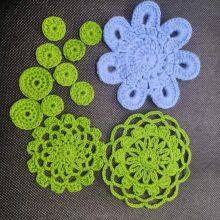 Handcraft Garment Accessories Handmade Cotton Appliques thumbnail-1