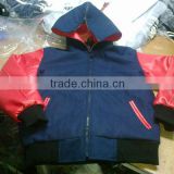 Custom zipper hooded varsity jackets
