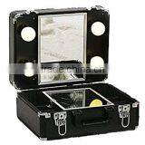 Professional Aluminum Cosmetic Vanity Carrying Case With Light and Mirror thumbnail-3