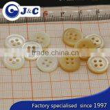 2015 Nature White Color Round Shape Trocas Shell Button
