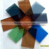 3mm-12mm Blue,Bronze,Green,Grey Tinted Glass With CE & ISO Certificate