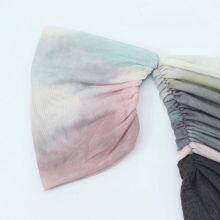 Spring New Style: Blended Mesh Knitted Splicing One Shoulder Women's T-shirt With Folded Top thumbnail-5