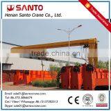 Europe Style Single Girder Semi Gantry Crane Price Without Long Traveling Rail