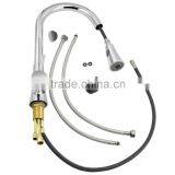 New Arrival Luxury Chrome Kitchen Sink Pull Out Spray Faucet Basin Swivel Spout Mixer Tap thumbnail-4