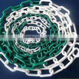 China Manufactory Of Colorful Traffic Barrier Waring Plastic Chain thumbnail-1