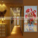 01-072 Large Size Canvas Printing Paint Flower Painting For Living Room OR Bedroom For Decoration thumbnail-1