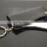 Key Usb Flash Drive With Leather Pouch