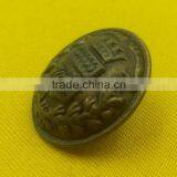 Metal Shank Button in Oxy Brass Color --- MJ1120 thumbnail-4