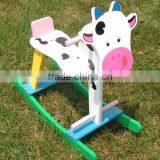 2015 Factory Wholesale Ride on Animal Toy Wooden Rocking Horse thumbnail-5