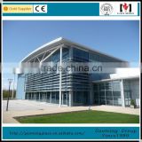 One-stop solution aluminum composite panel curtain wall building with all accessories DS-LP1056