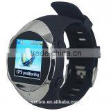 Kids GSM Cell Phone GPS SOS Tracker Wrist Watch With Alarm Clock MP3 MP4 Function thumbnail-2