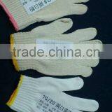 202 RAW WHITE 600 GRAMS 7 KNITTING COTTON SAFETY WORKING GLOVE thumbnail-4