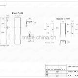AASHTO M180 Guardrail Beam