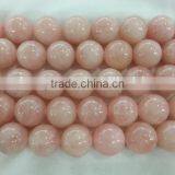 Good Quality Loose Precious Stone Rose Quartz Round Beads Natural Real Quartz Round Beads thumbnail-3