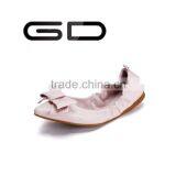 High Quality Navy Flat Shoes Ladies Soft Pump Flat Shoes for Ladies Fancy Folding Women Shoes thumbnail-2