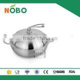 High Quality 3 Layers Stainless Steel 304 Non-stick Frying Pan With Lid Quality Choice thumbnail-2