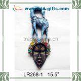 Wholesale Giraffe Desgin Polyresin Souvenirs Wall Hanging thumbnail-1
