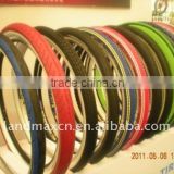 Coloured Bicycle tire 22*1.75 24*1.75 26*1.75 28*1.75 28*1.75