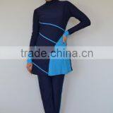 Arabic Women Muslim Islamic Modest Full Cover Swimsuit Abaya thumbnail-1