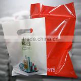 custom design die cut bag , LDPE packing plastic shopping bag , factory wholesale price shopping pe die cut bag