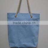 Customized Blank Canvas Cotton Tote Bag With Rope Handle Quality Choice thumbnail-2