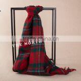 Wool Cashmere Scottish Tartan Scarf WCS14112212 thumbnail-2