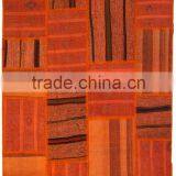 Patchwork Rug - Handwoven Vintage Turkish Rug