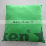 printed cotton/polycotton/polyester/linen cushion for home &hotel decoration &promotion&gift -light greenwith printing-3