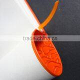 Embossed Logo Orange Leather Custom Soft Cover Notebook thumbnail-2