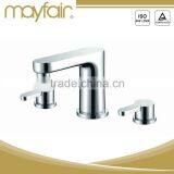 Modern Three Holes Chrome Basin Mixer thumbnail-1