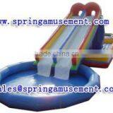 Round Inflatable Water Slide With Pool SP-PS021 Quality Choice