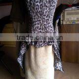 Fullbust Steel Bones Satin Corset Bustier Plus Tail thumbnail-1