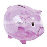 Lovely Plastic Piggy Coin Bank for Kids thumbnail-2