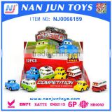 wholesaler die cast car for sale pull back die cast car 4 style 4color mixing Pullback Metal Toy Car