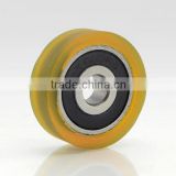 625RS 5x20x6mm small rubber wheel with bearings