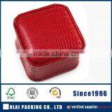 Red Fake Crocodile Ring Box thumbnail-4