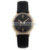 High Quality Leather Strap Rose Gold Wrist Watch thumbnail-1