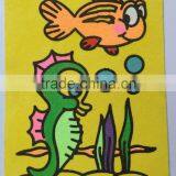 Accept OEM Diy Painting for Kids, Sand Art Kit, Cartoon Model Sand Art thumbnail-1