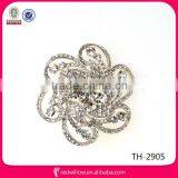 Manufacture Wholesale Fashionable Crystal Stones Wedding Brooches thumbnail-1