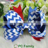 High Quality Printed Grosgrain Hair Bow thumbnail-1