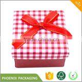 Paper Cardboard Square Ring Earring Jewelry Gift Boxes thumbnail-2