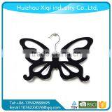 Rose Flower Shape Velvet Flocked Scarf cc thumbnail-4