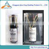 Fashion Design Gift Bottle Pvc Wholesale Wine Bags