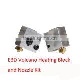 3D Printing E3D Volcano Heating Block and Nozzle Kit