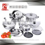 21 pcs microwave 0.5mm Thickness temperature kob cookware set CYTG21-2-3
