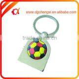 High Quality Fashion Metal Keychain With Football Logo For Promotional thumbnail-1