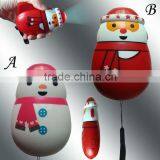 Hand Pressing Flashlight