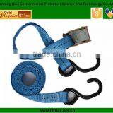 Ratchet Cam Locking Buckle Strap Strap 1'' x 10' Cam Strap W/ S-Hook thumbnail-1