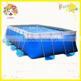 Popular Steel Metal Small Frame Swimming Pool for Sale 1.8M Height